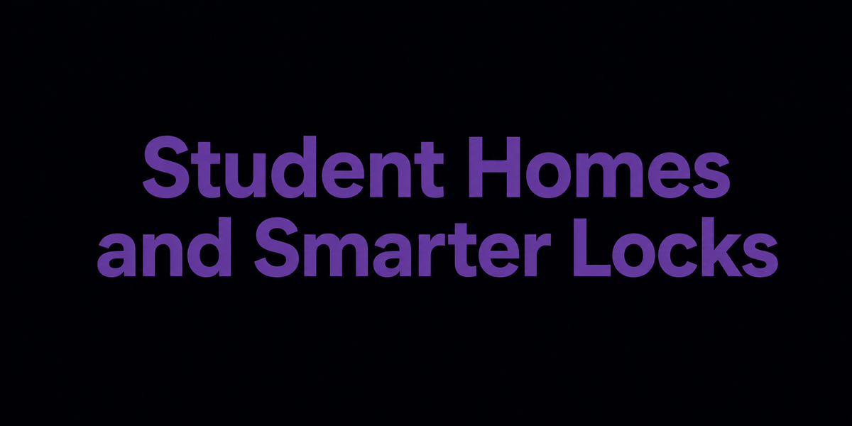 The Benefits of Smart Locks for Student Accommodation
