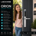 LockWise Orion Smart Front Door Lock – Fingerprint & Keypad