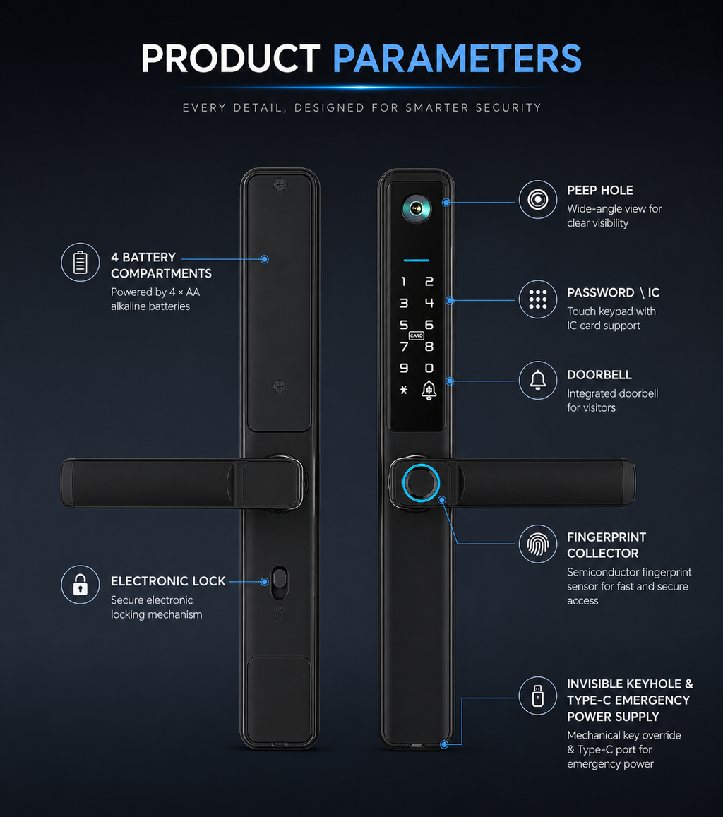 LockWise Earth Pro Smart Door Lock with Camera