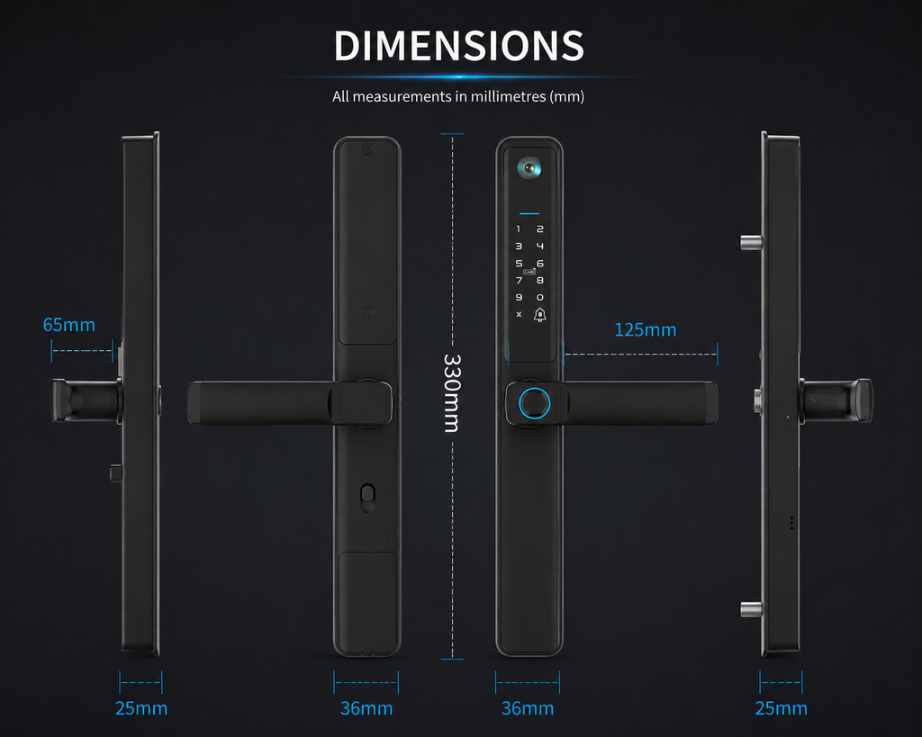 LockWise Earth Pro Smart Door Lock with Camera