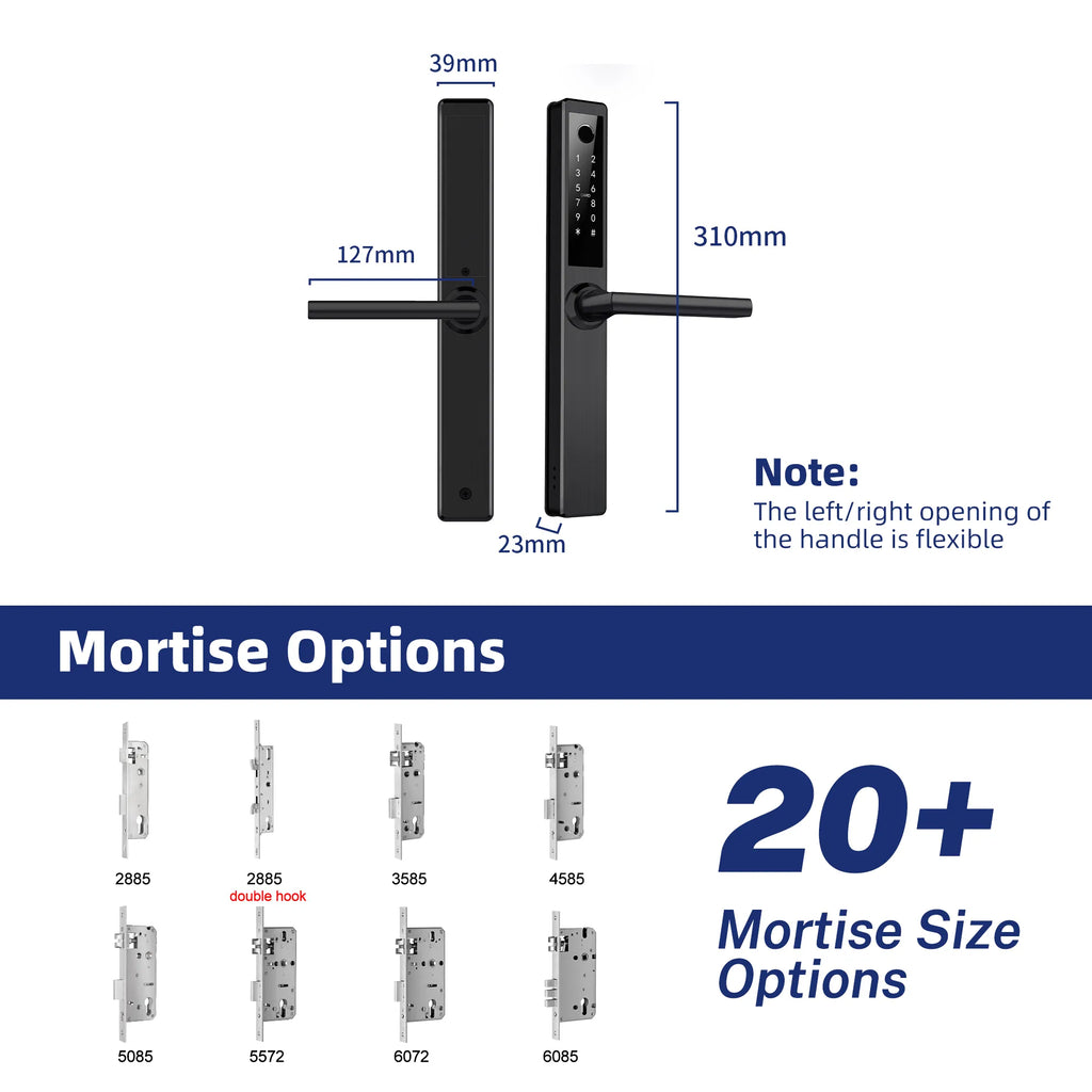 LockWise Venus Smart Door Lock | Fingerprint & Keyless Entry